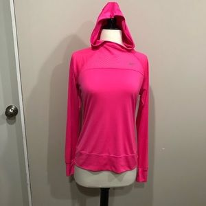 Nike pink athletic hoodie
